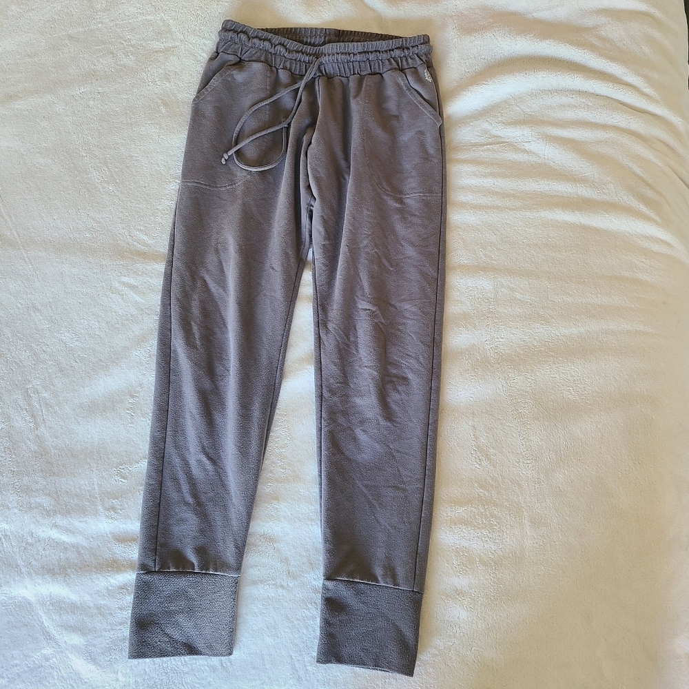 Fp Movement Free People Sunny Skinny Pants Joggers Gray Size L